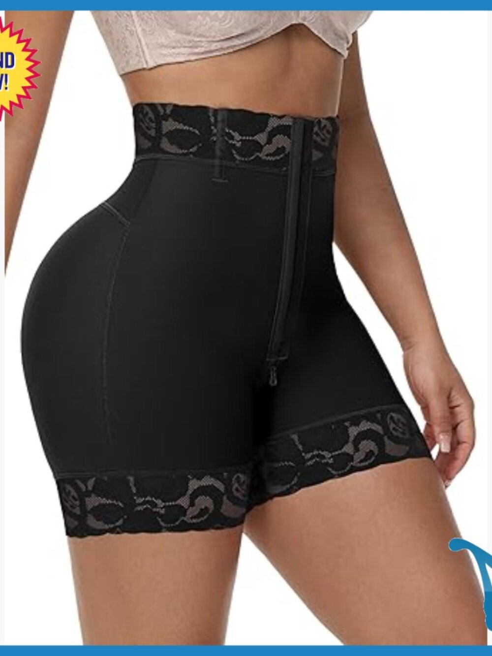 Butt Lifting Shapewear Shorts, Tummy Control, Compression Underwear XXL